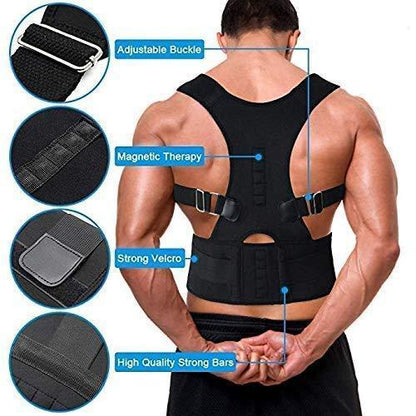 Posture Corrector Belt (Unisex) – Improve Posture & Reduce Back Pain Instantly