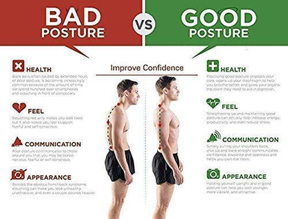 Posture Corrector Belt (Unisex) – Improve Posture & Reduce Back Pain Instantly