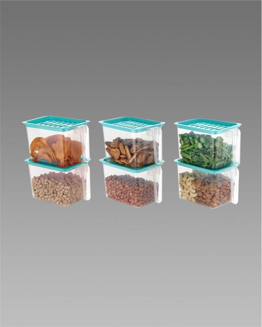Kivora Clear-View™ Fridge Organizers (Pack of 6)