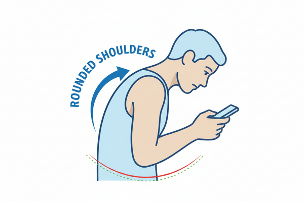 Rounded Shoulders